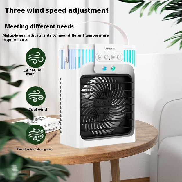 USB Mute Spray Desktop Air Conditioner Fan