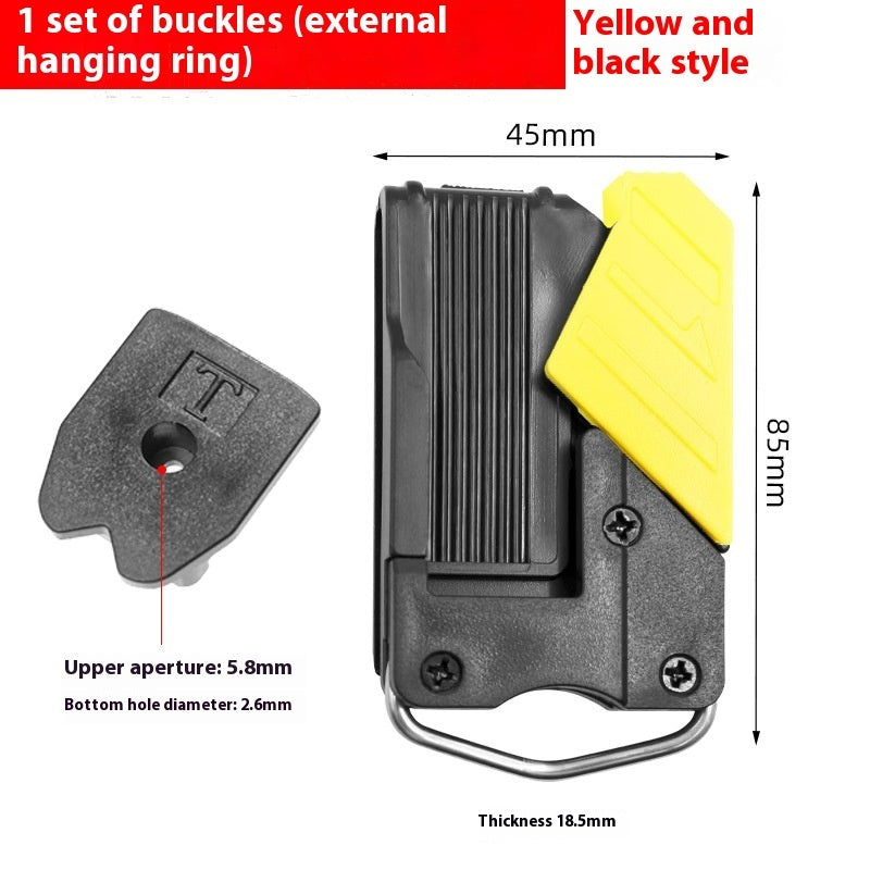 Tape Buckle Measuring Tape Buckle Tool Hanger Belt Buckle Electric Tool Hook Hammer Tape Wrench Belt Button