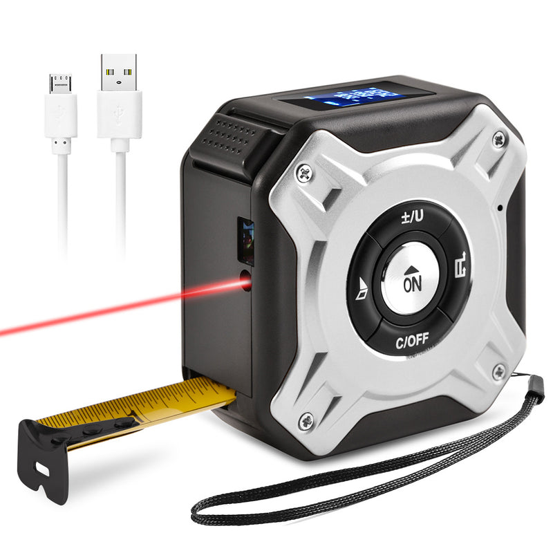 Laser Rangefinder Tape Measure 40 Meters Infrared Measuring Instrument Metre Numerique